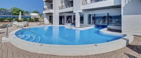 Indoor pool, a heated pool