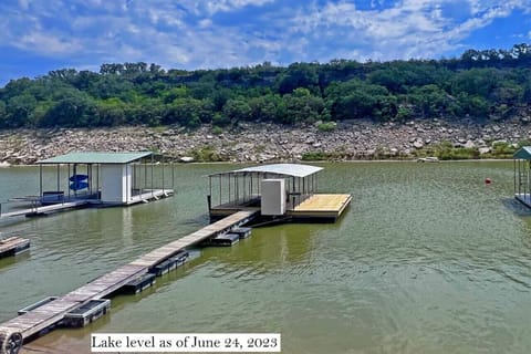 The Dock - but the lake level has risen since!