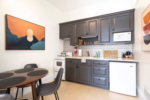 Kitchenette with all the items needed to be comfortable during your stay!