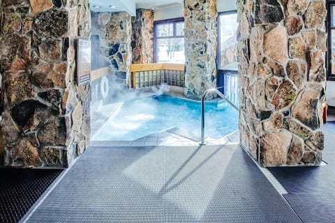 Indoor pool, a heated pool