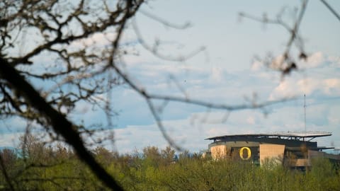 View of Autzen Stadiumium as seen