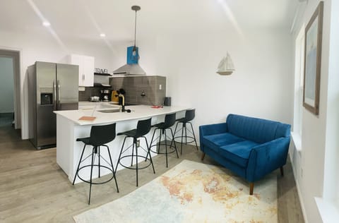 Fully-equipped kitchen.