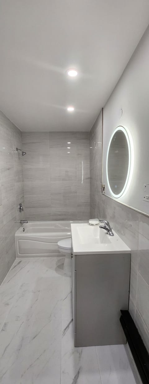 Renovated bathroom