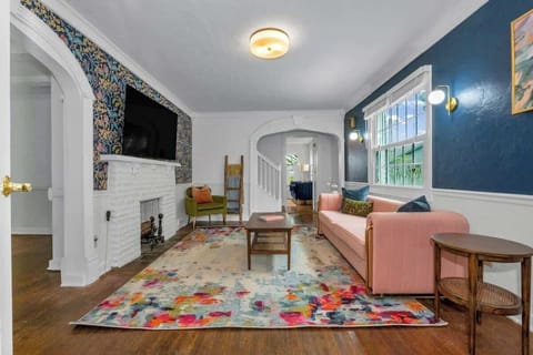 Beautifully decorated front living room.