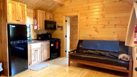 Kitchen & living area