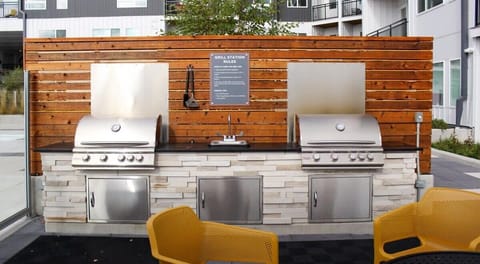 Courtyard Grilling Station