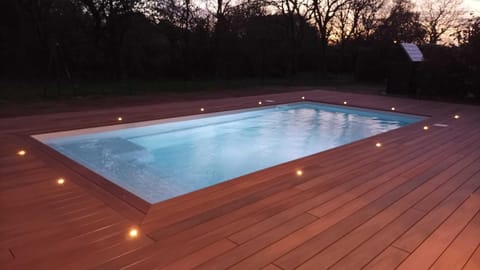 Indoor pool, outdoor pool