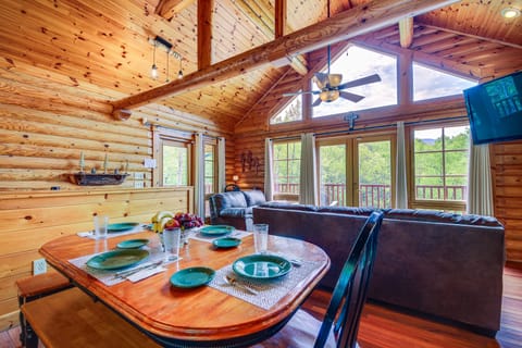 Gatlinburg Vacation Rental | 3BR | 3BA | Stairs Required | 1,710 Sq Ft