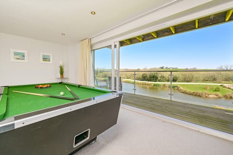 Private pool table at Moorings 