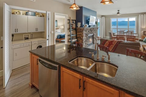 Washer and dryer - we even provided the laundry detergent