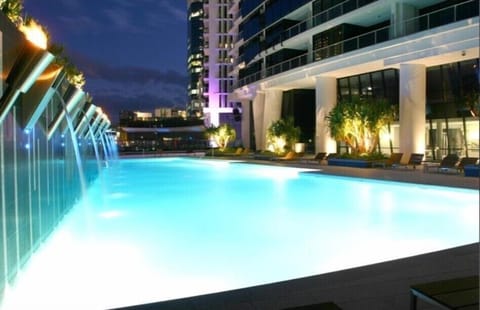 Indoor pool, a heated pool