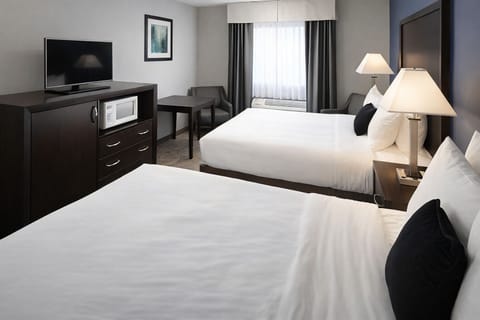 Settle in for movie night with easy in-room snacks nearby.