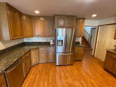 New fridge with pantry to the right