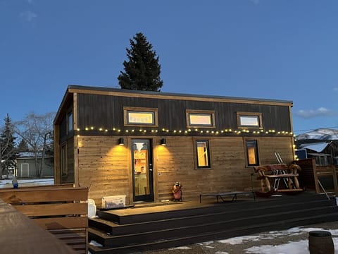 Great porch rocking chair to watch the beautiful sunsets 