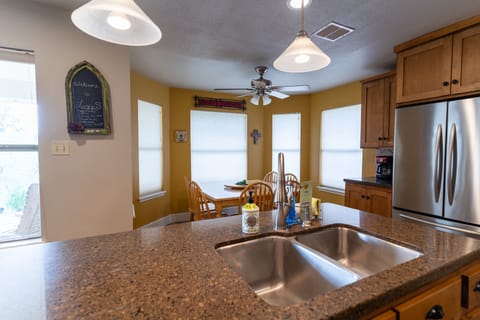 Kitchen view of dining room