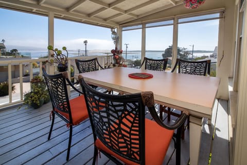  Expansive bay views offered from the upstairs balcony!