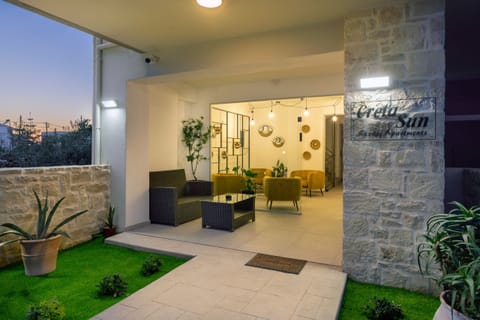 Creta Sun,104 Luxury Studio, Welcoming Lobby