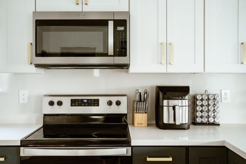 Kitchen with Stainless Steel Appliances