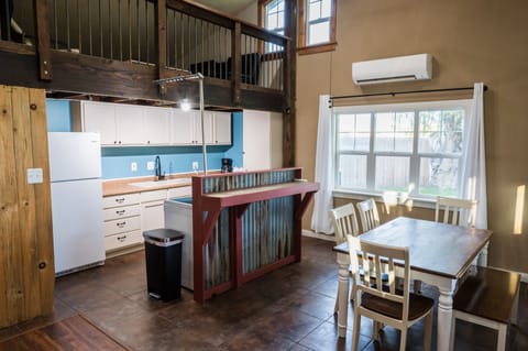 Kitchen and dining room