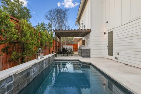 Unit A | Private Outdoor Area | Pool | Sun Loungers | Outdoor Dining | Grill | First Floor