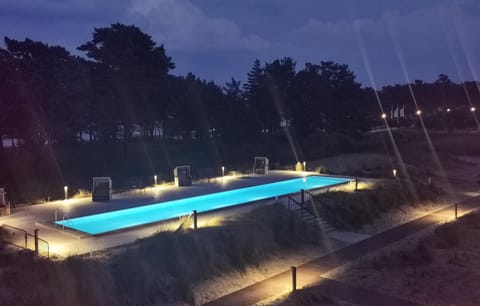 Indoor pool, a heated pool