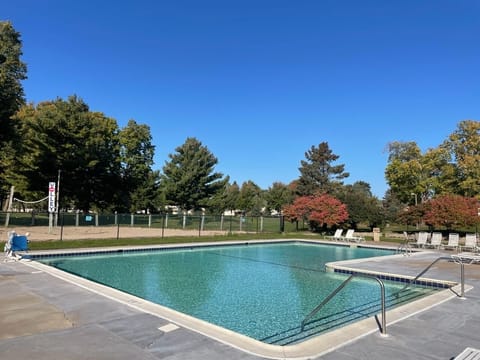 Indoor pool, outdoor pool