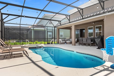 Indoor pool, a heated pool