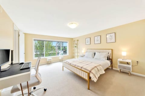 Serenity captured within four walls inside this bedroom