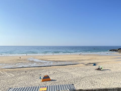 On the beach