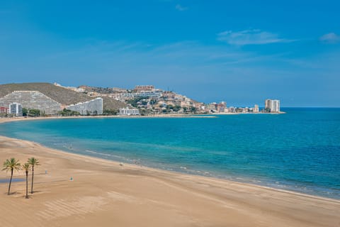 On the beach