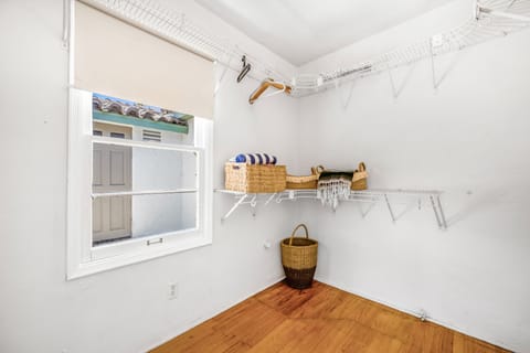 Plenty of storage! Walk in closet in the primary bedroom.