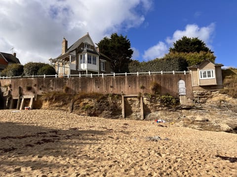 View on the house from the beach.