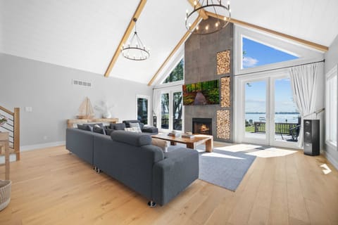 Bathed in natural light, our spacious living area is the heart of the home—perfect for morning coffee or late-night laughs.