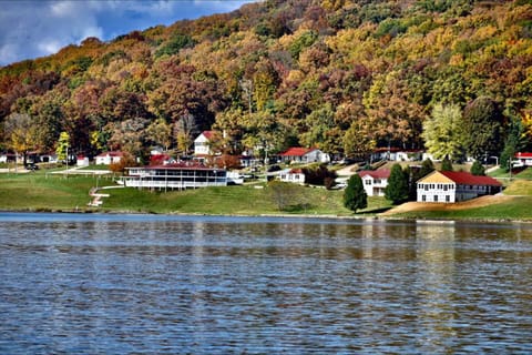 Beautiful Lake White Photo.  Not direct view from Home.