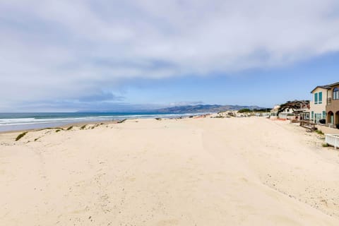 On the beach