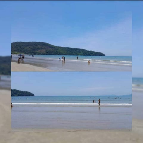 Beach nearby, sun loungers