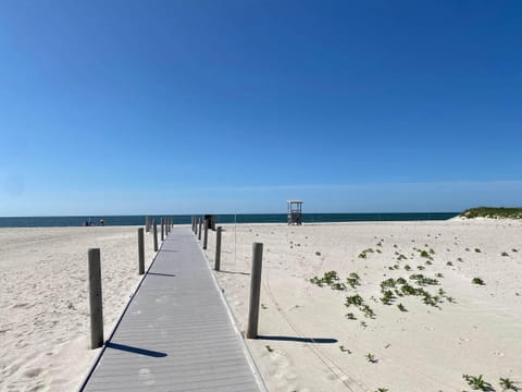 Sun loungers, beach towels