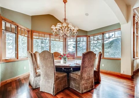 Dining table for eight