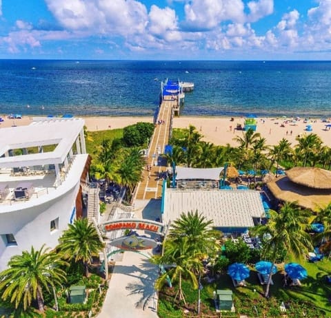 Sun loungers, beach towels