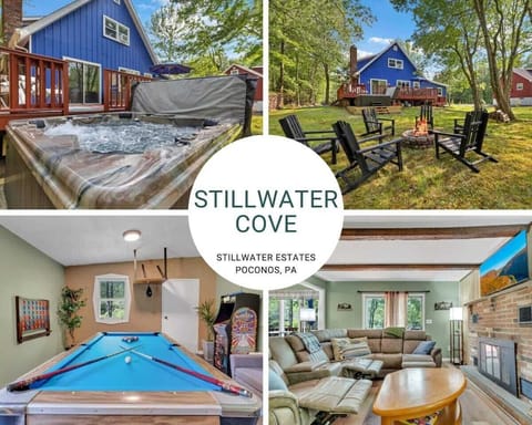 Stillwater Cove>Waterfront!|Hot Tub|Game Room|A\/C | Stillwater Lake ...