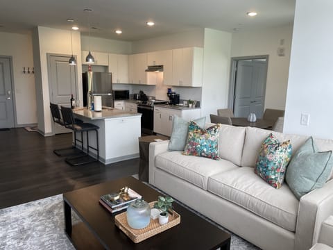 Beautiful open-concept layout with lots of natural light