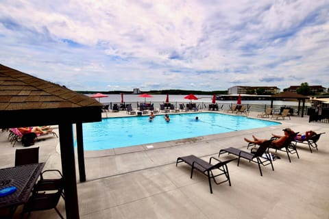 Indoor pool, outdoor pool