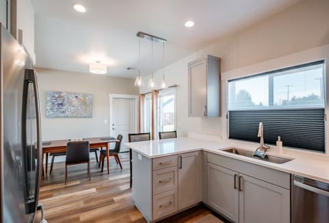 Modern and spacious home with open floor plan.