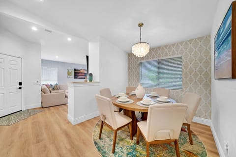 Dining area adjacent to family room and kitchen STR Permit 23-0137