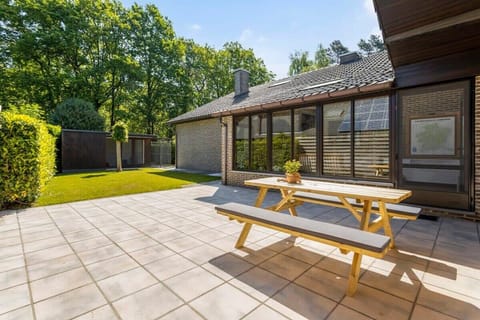 Spacious garden with terrace