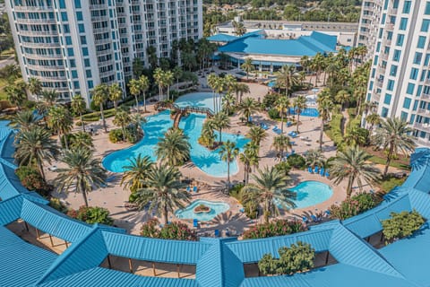  Balcony view of pool and gulf. Available from living room and bedroom!