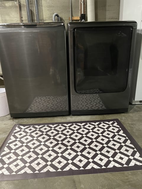 Large capacity washer and dryer