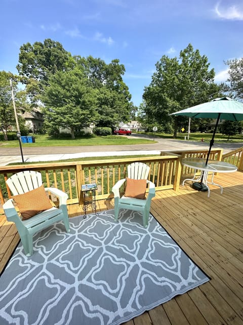 Across the street from Lake Max!