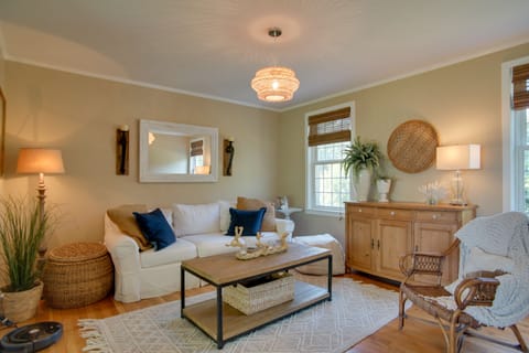West Barnstable Vacation Rental | 4BR | 4BA | 1 Exterior Step Required