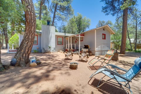 Payson Vacation Rental | 1BR | 1BA | 872 Sq Ft | 3 Steps to Access